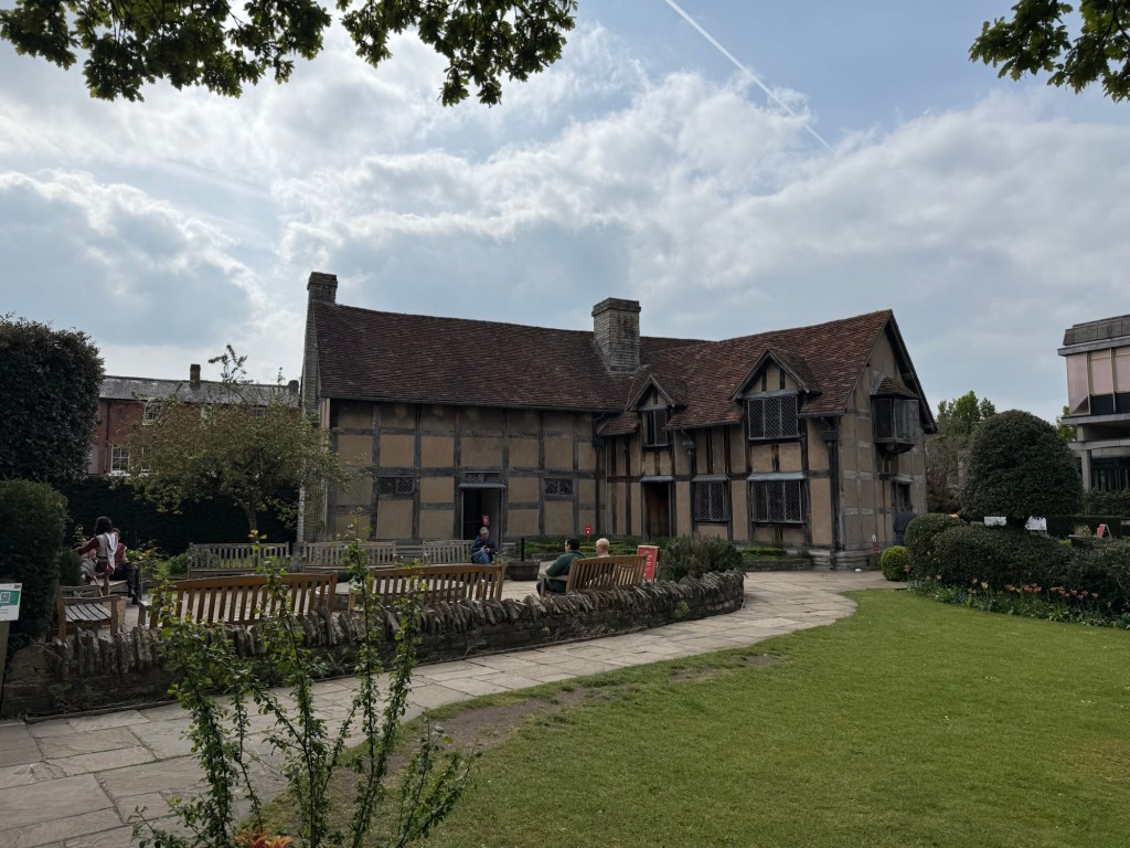 Shakespeare's birthplace view from the garden