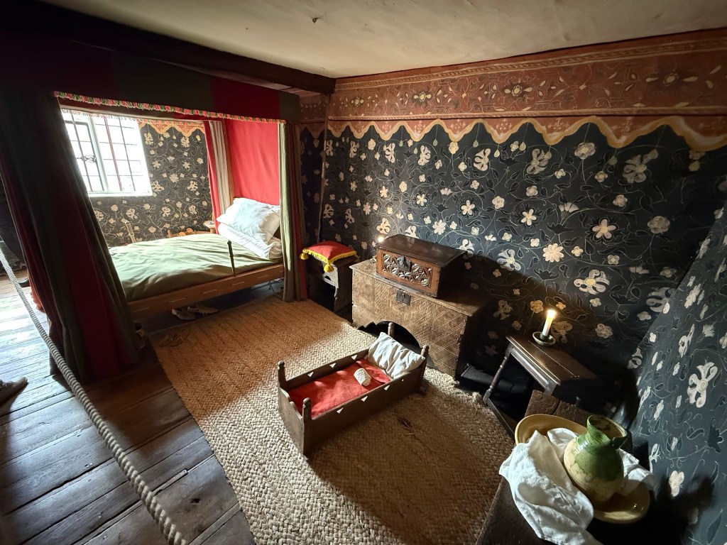 William Shakespeare's parent's bedroom and place of William's birth. 
