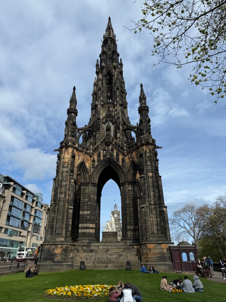 A neo-gothic tower